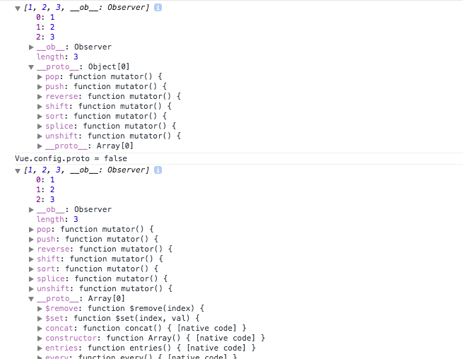 Vue.config.proto = false